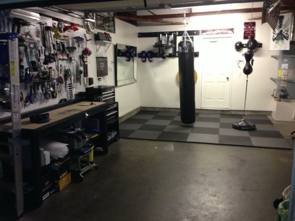 Boxing garage ideas