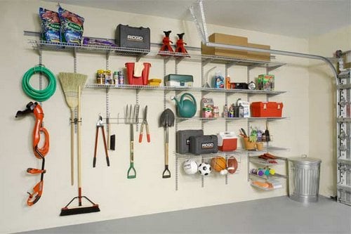 Clean and Tidy garage