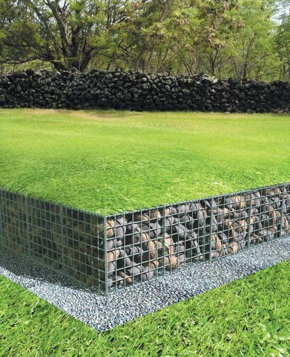 Gabion retaining wall ideas