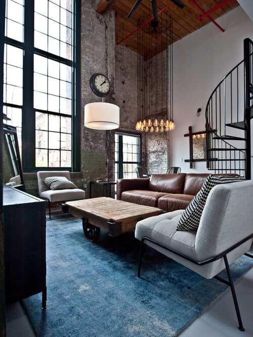 Industrial Living Room Ideas