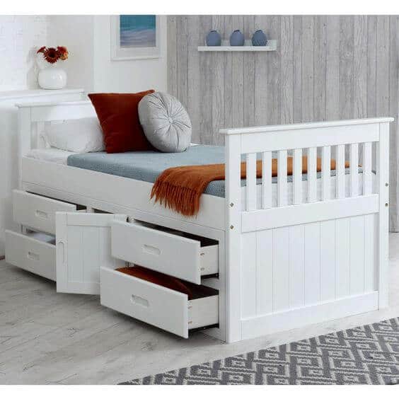 Kids Storage Beds with Cupboards