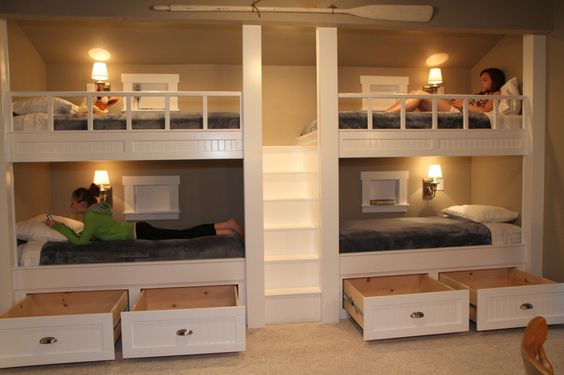 Kids Storage Secondary beds