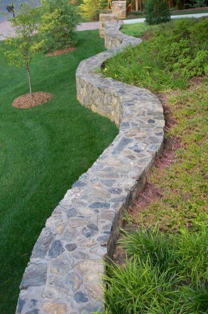 Rock Retaining Wall Ideas