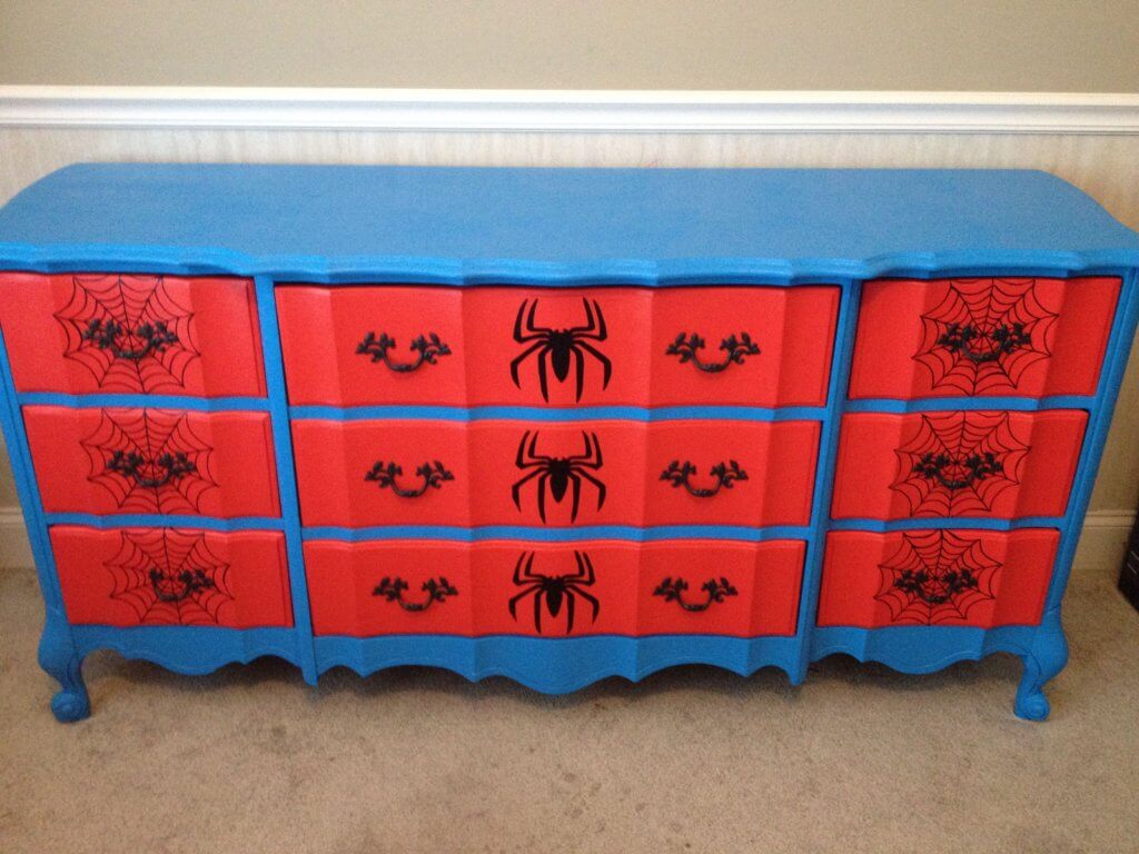 Simple character themed furniture with decals 