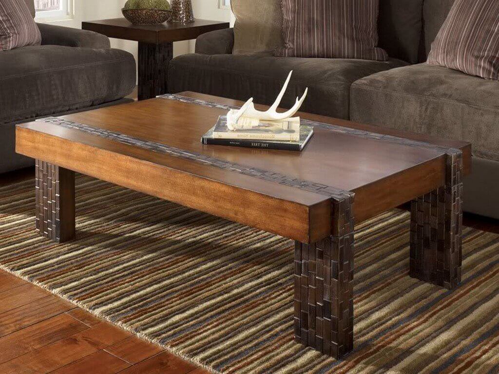 wooden furniture rustic minimalist