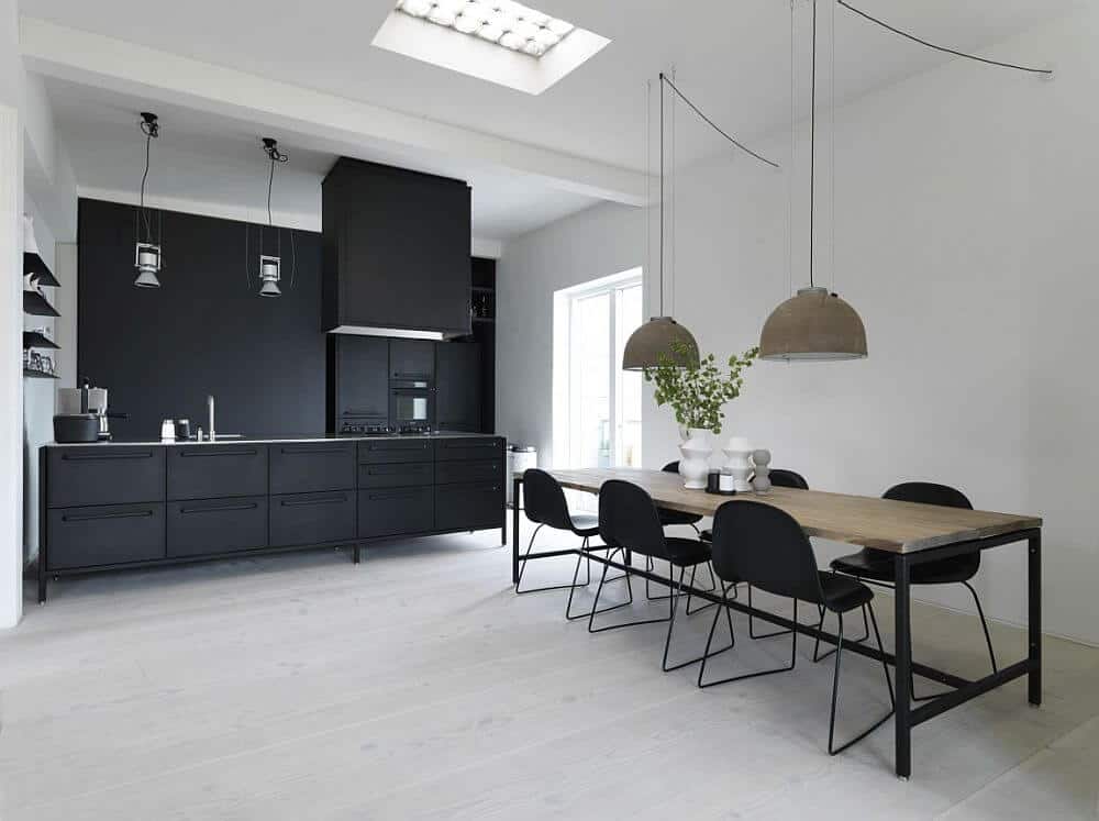 Black scandinavian design ideas