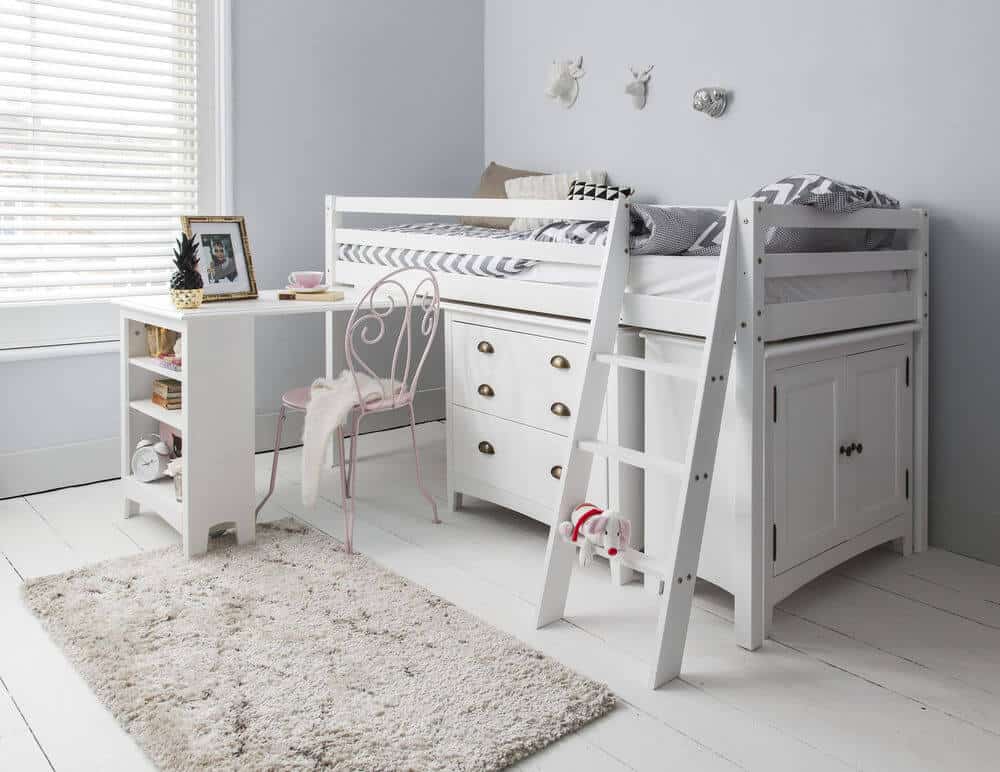 Cabin Beds for kids with Cupboards