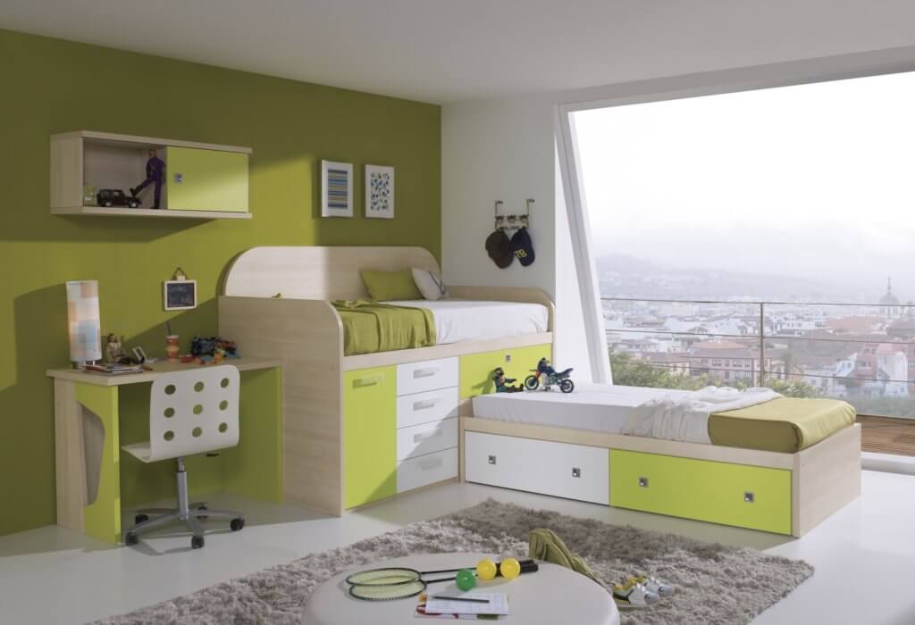 Cabin Beds for kids with Desks