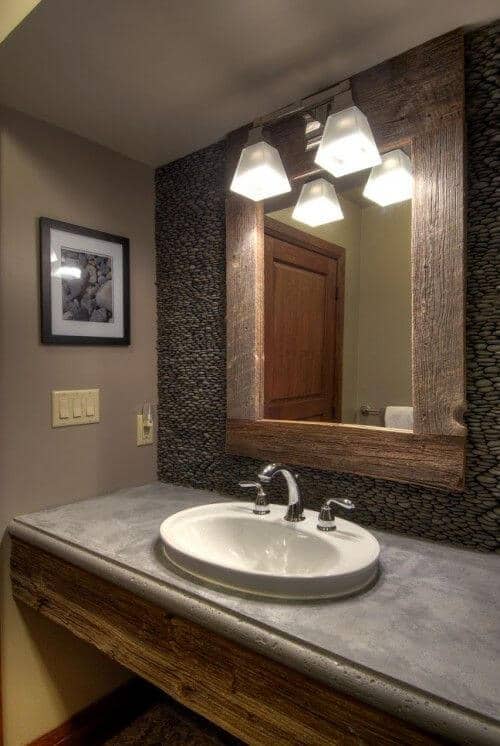 Mirrors Basement Bathroom Ideas