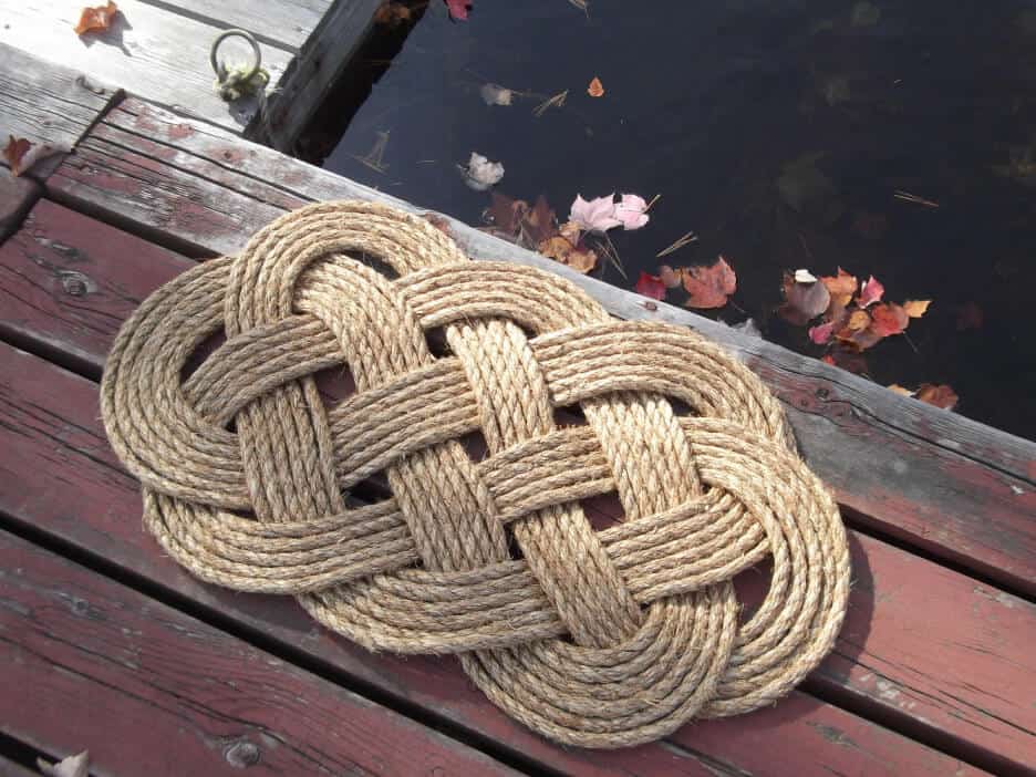 Rope Floor Mats Ideas for Porch