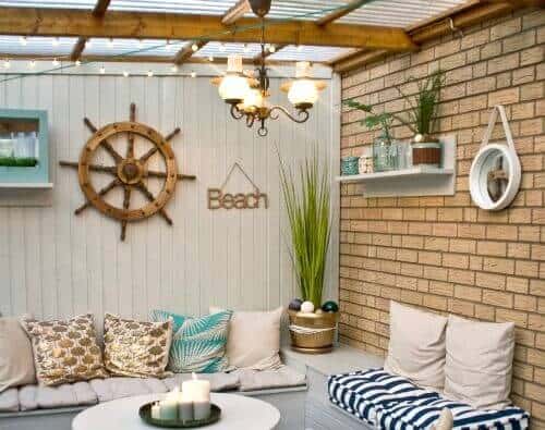 Seaside Theme porch ideas