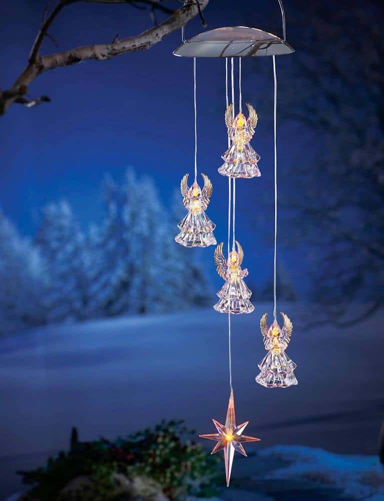 Christmas Angels wind chime