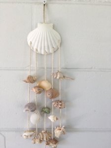 shells decor wind chime