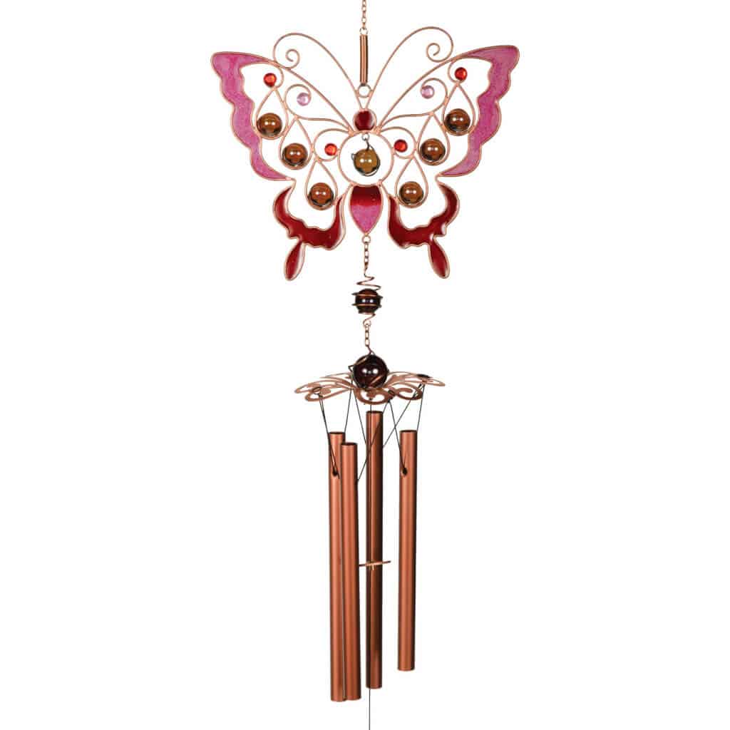summer butterfly wind chime