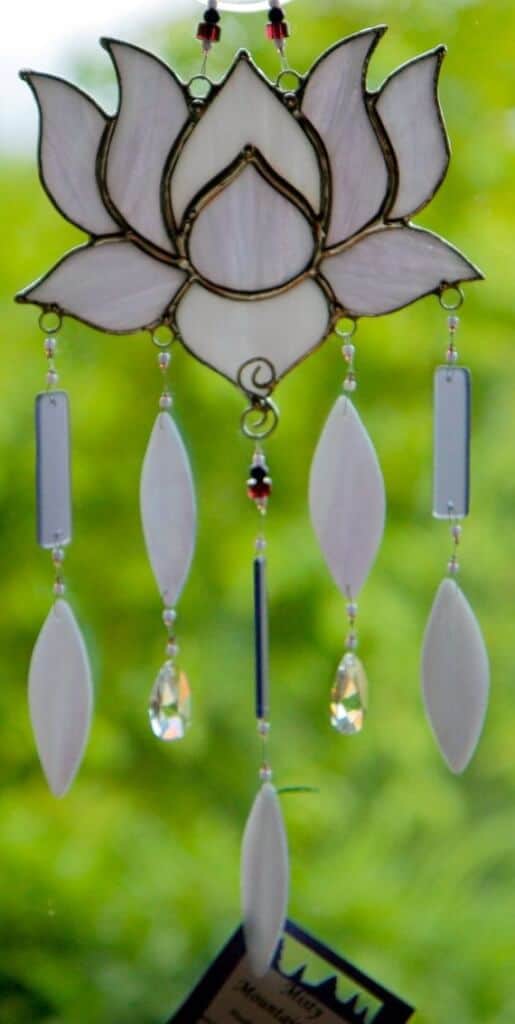 spring flowers wind chimes