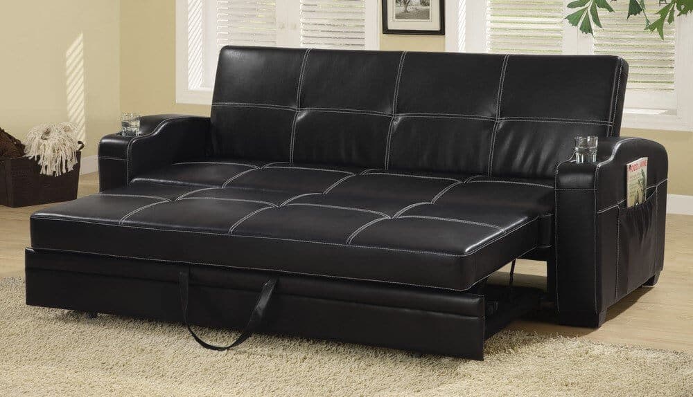 Modern leather sofas - sleeper-sofa-bed